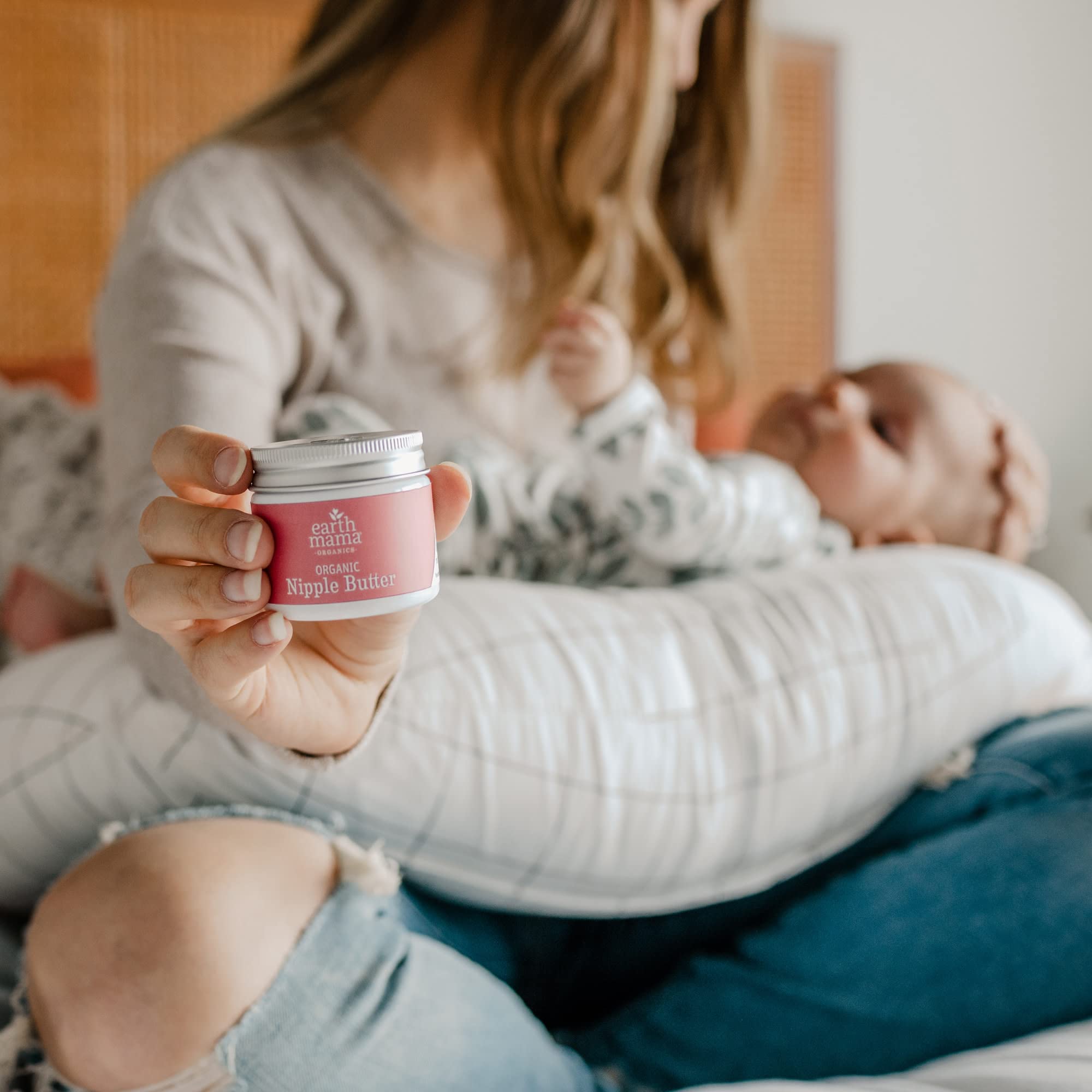 Gift-ready nipple butter for baby shower or registry