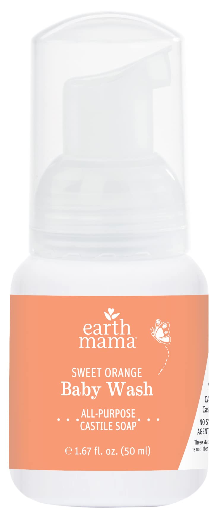 Earth Mama Sweet Orange Baby Lotion provides light hydration for newborns