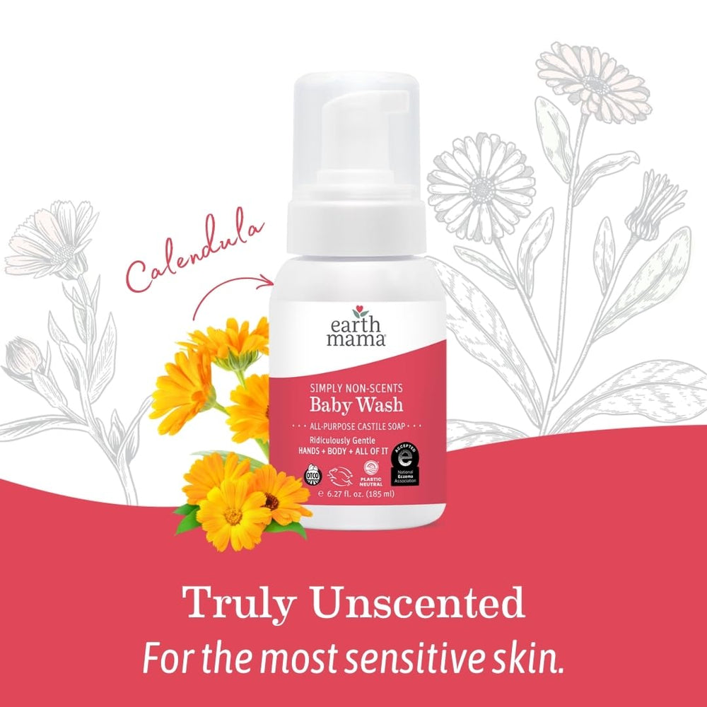 Earth Mama Sweet Orange Baby Wash family-use friendly everyday cleanser