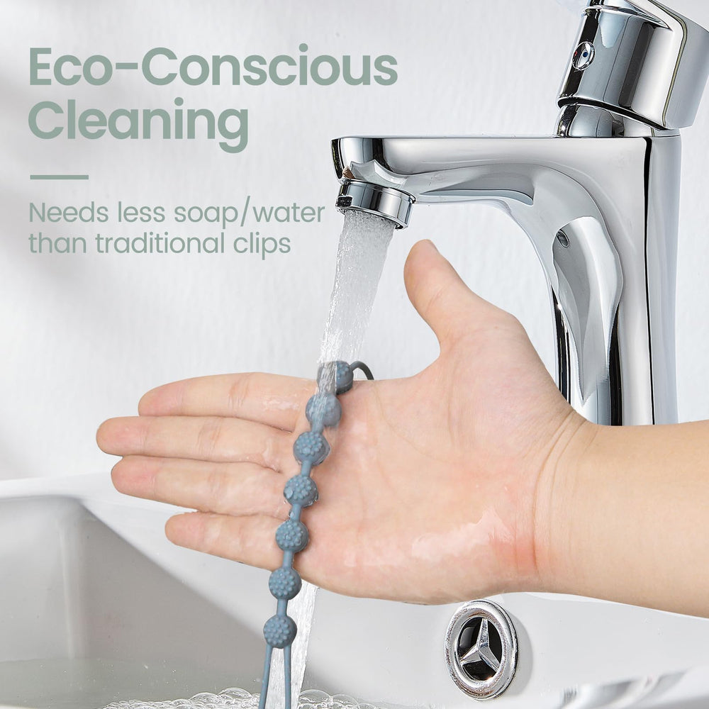 Eascrozn easy-clean silicone clip is simple to hand wash.