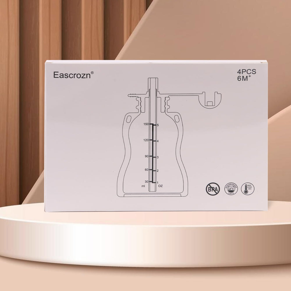 Eascrozn freezer-safe pouch preserves puree for quick meal prep.
