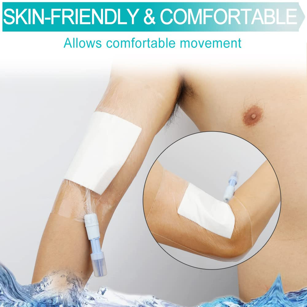 EaseToU non-adherent center pad prevents dressing sticking during removal