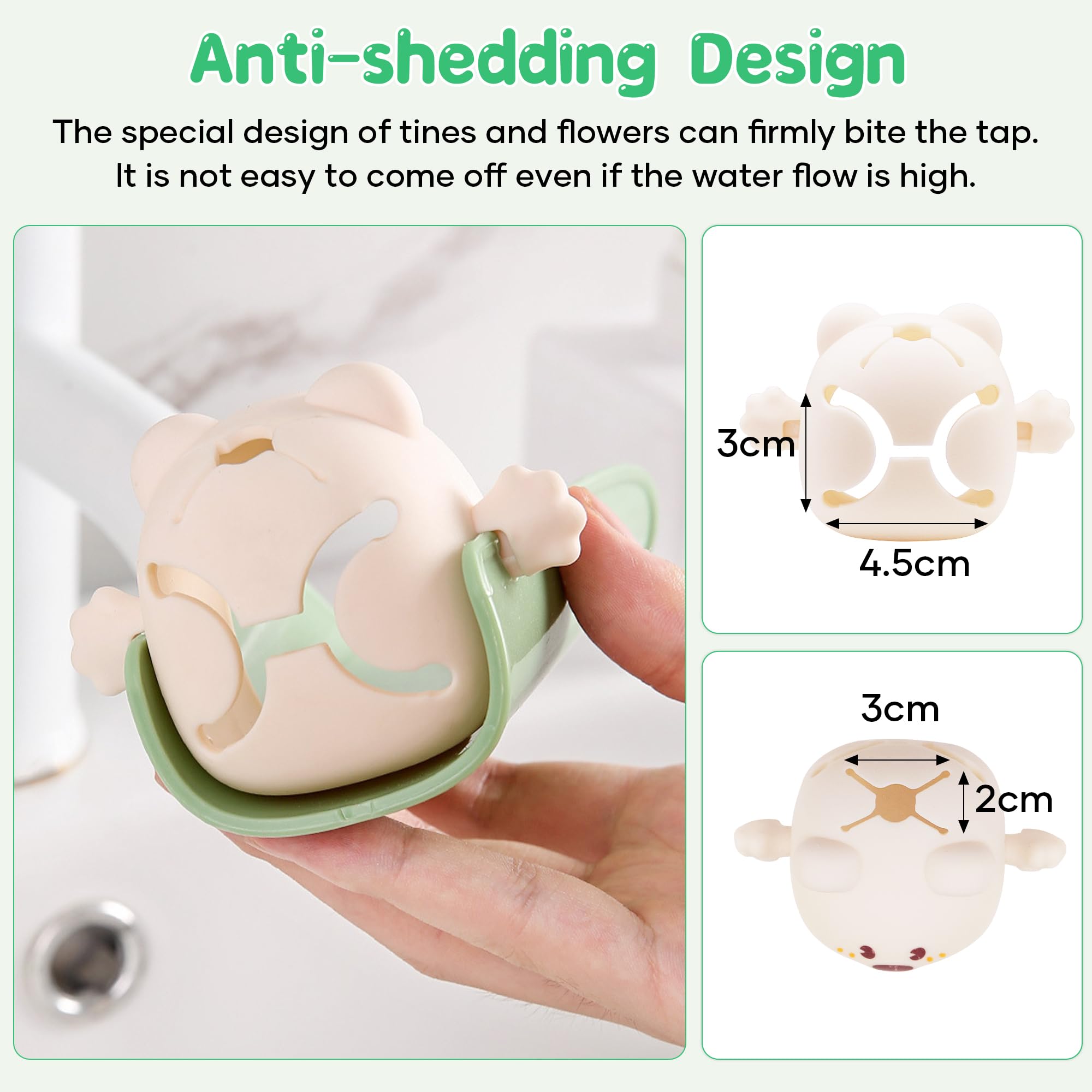 Food grade silicone and BPA free PP ensure safe daily use.