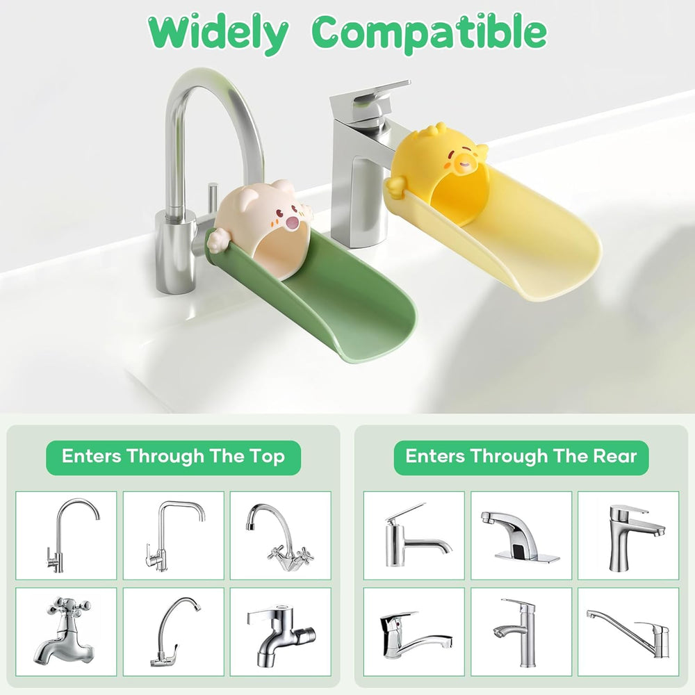 EASICUTI faucet extender installs in seconds without tools