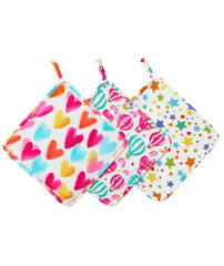EASWEET 3-Pack pacifier blankets with a soft bamboo touch for gentle soothing.