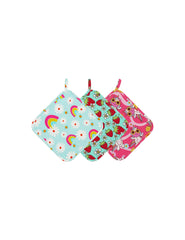 EASWEET baby lovey with strawberry pattern offers gentle cuddles for soothing snuggles