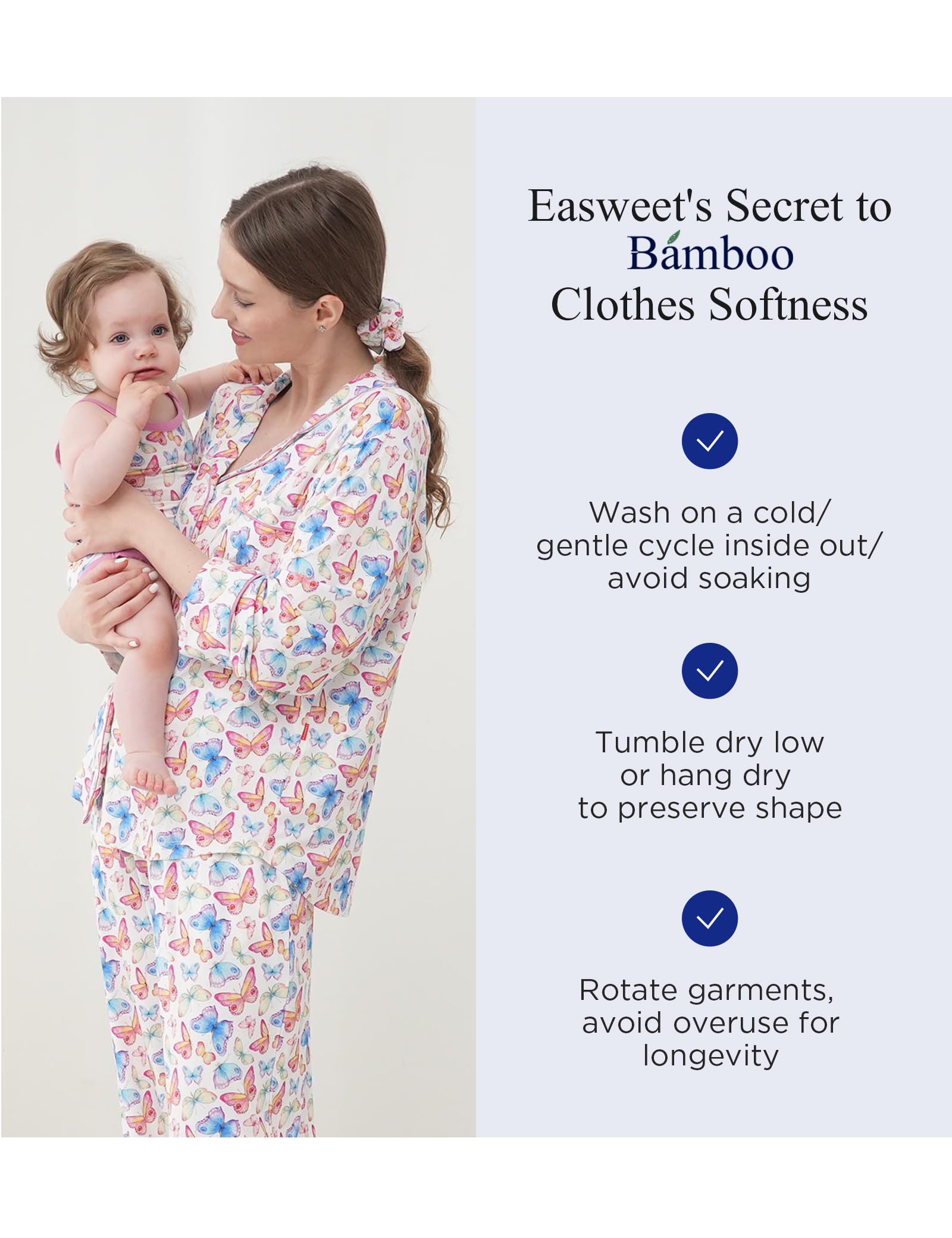 EASWEET Hello Teddy three-pack set offers value for daily use.
