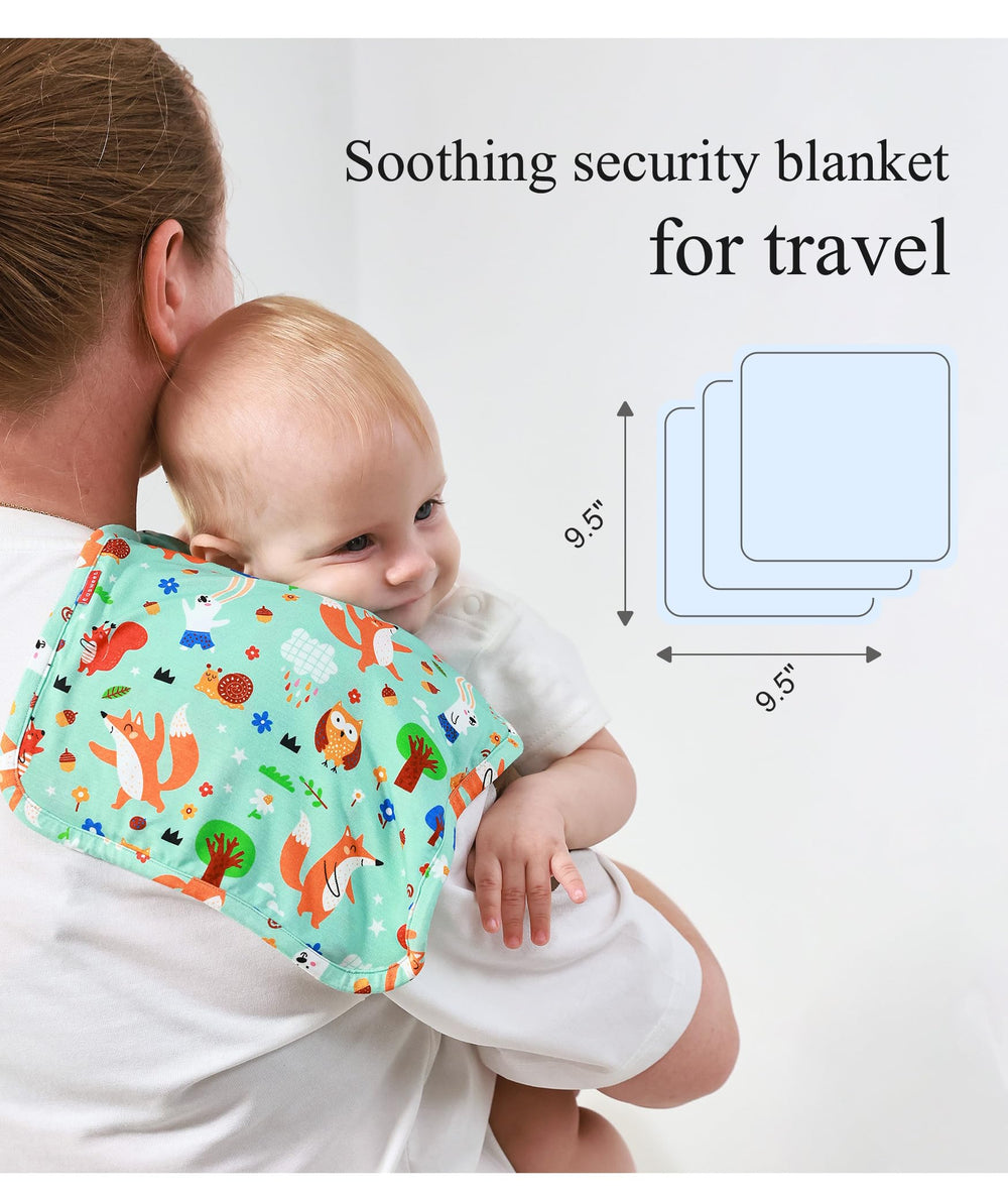 EASWEET pacifier blanket star print ideal for tiny hands and travel