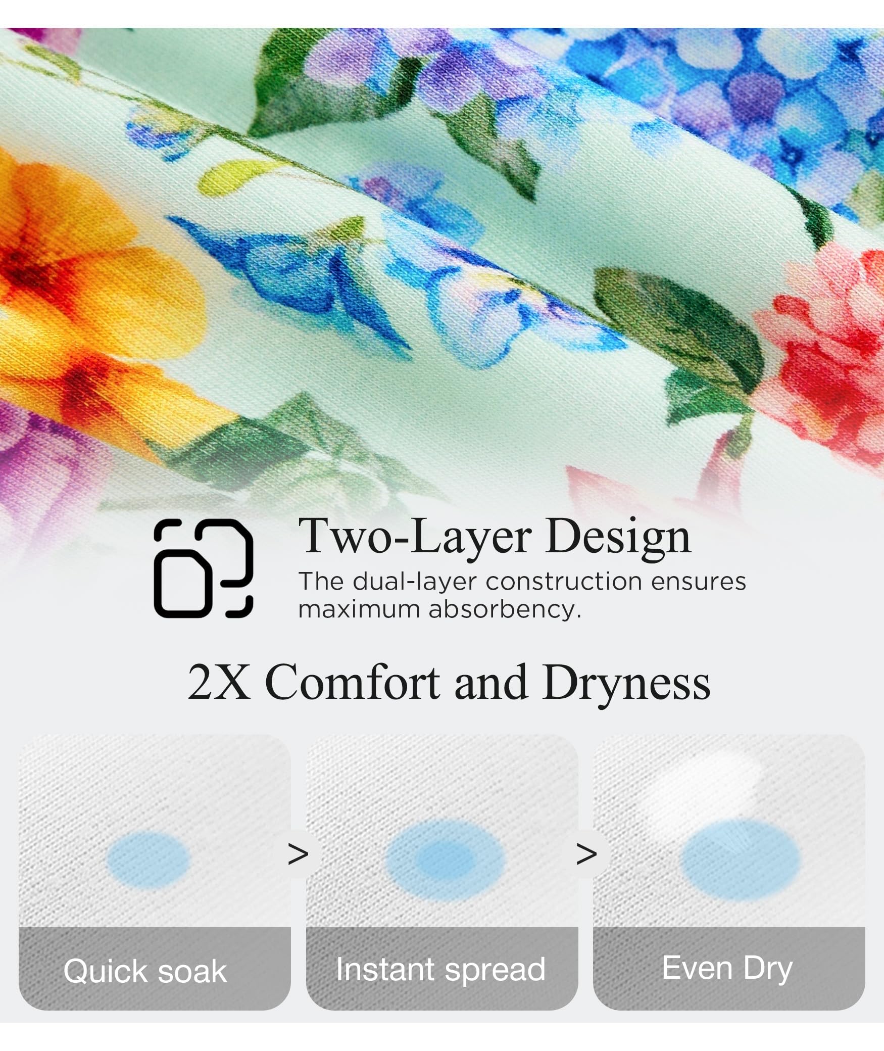 EASWEET pacifier loop detail helps secure a pacifier outdoors.