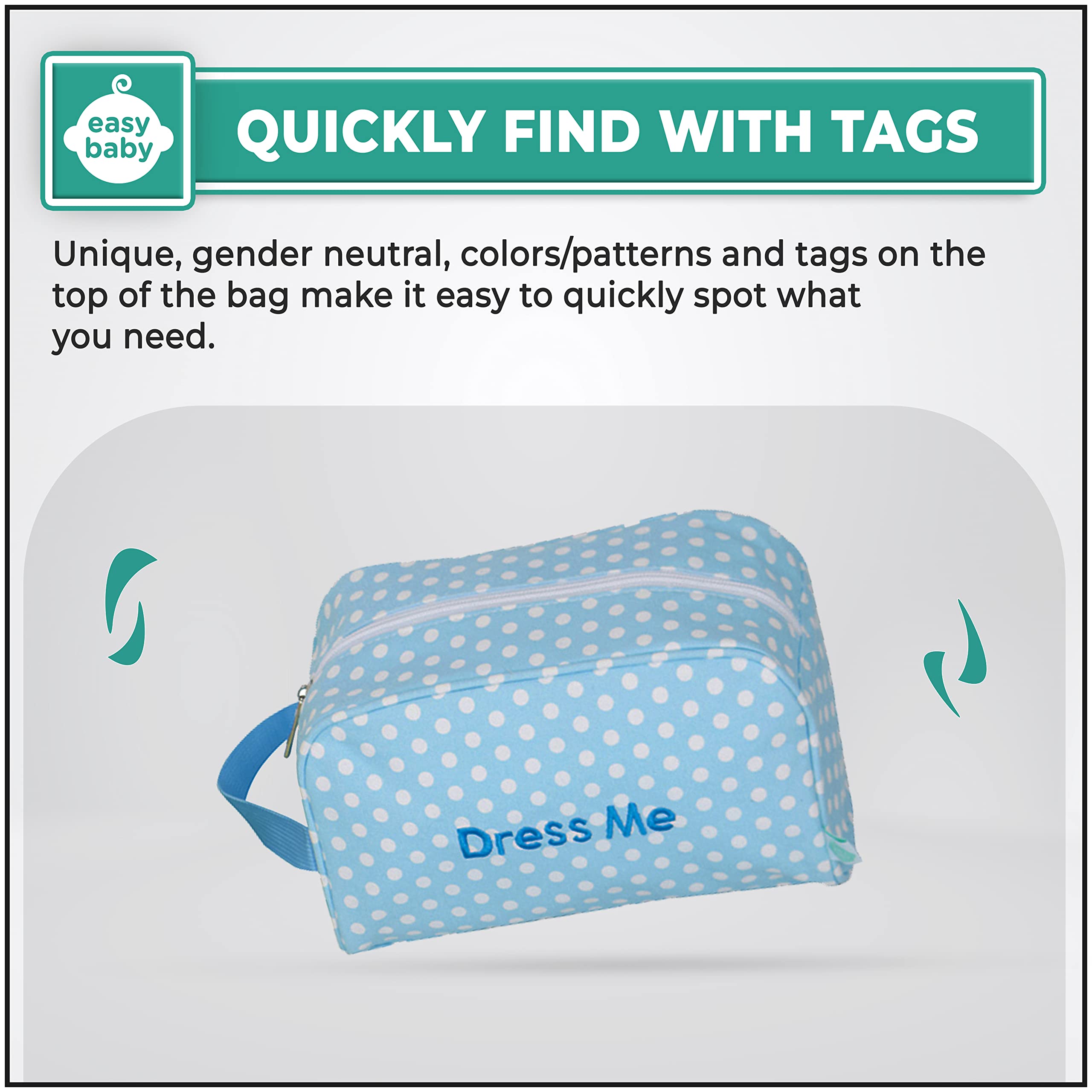 Easy Baby Laguna safe soft edges protect little ones during handling.