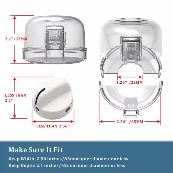 Easy snap-on design enables adult access without compromising safety.