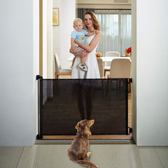 EasyBaby retractable gate hardware kit included for quick, secure installation