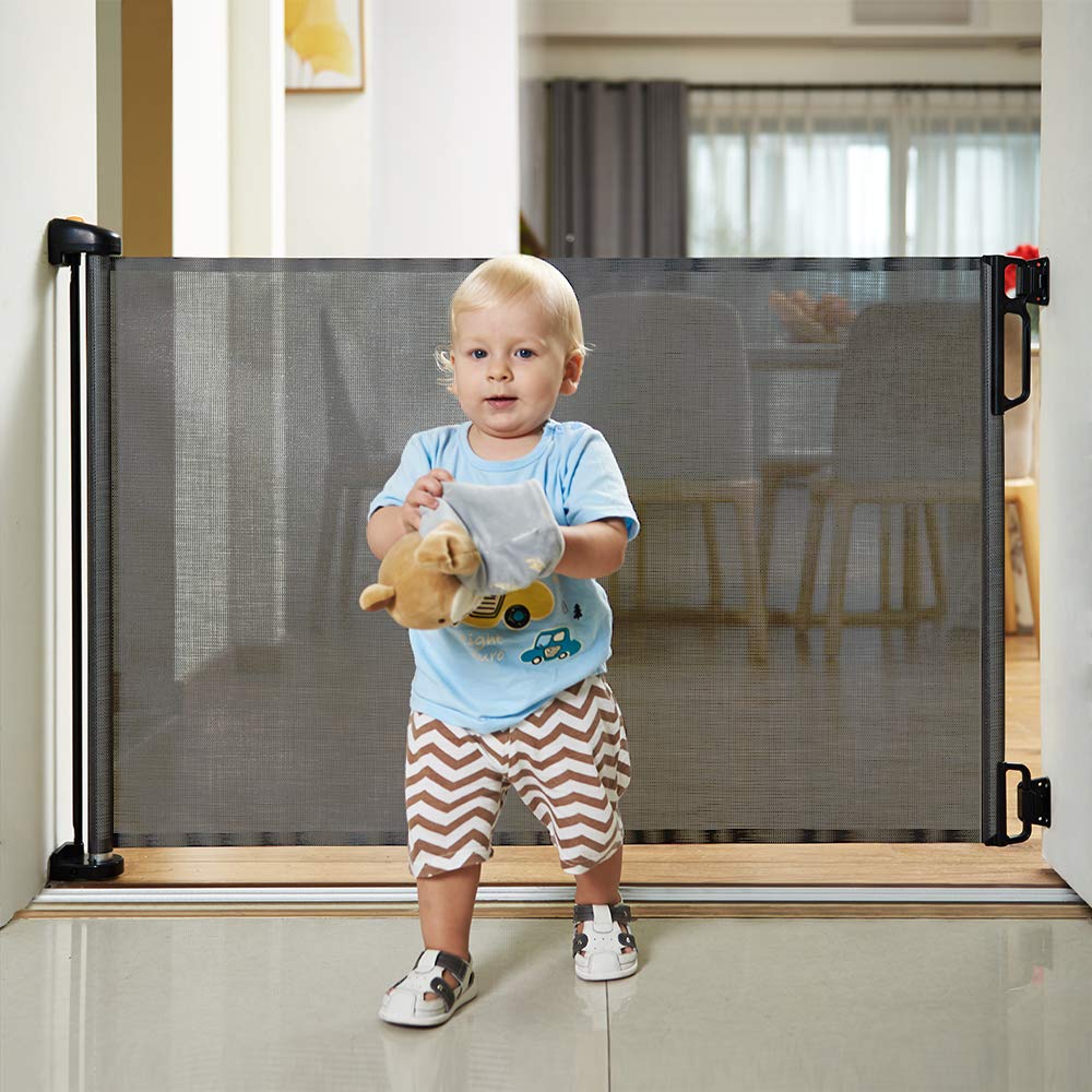 EasyBaby mesh detail highlights durable construction and reliable barrier.
