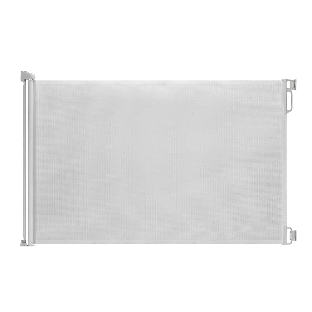 EasyBaby retractable gate fits 55-inch openings and 33 inches tall for flexible doorways