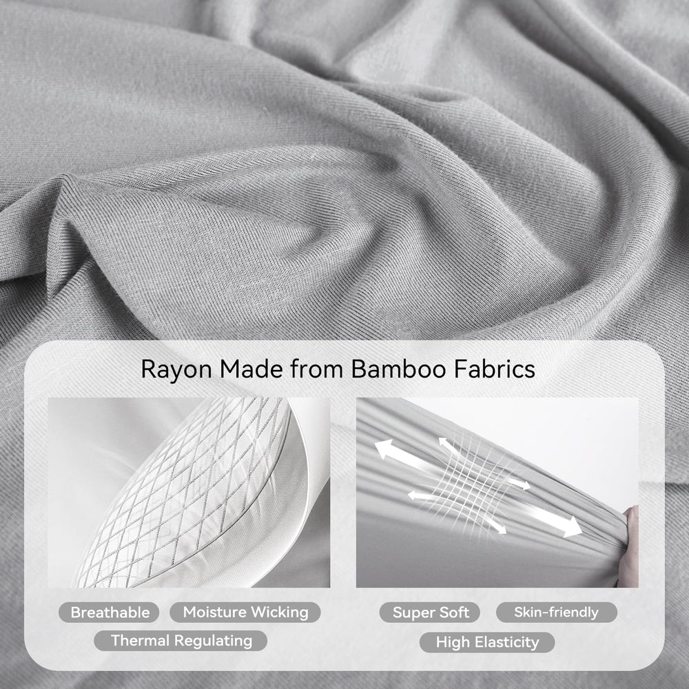 EasyFi 1-0 tog bamboo sleep sack close-up fabric remains soft and breathable