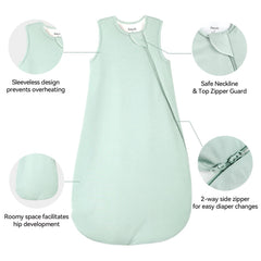 EasyFi 2-way zipper for flat opening and quick diaper changes.
