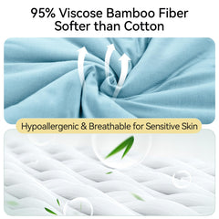 Soft rayon bamboo fabric close-up highlighting hypoallergenic breathable texture.