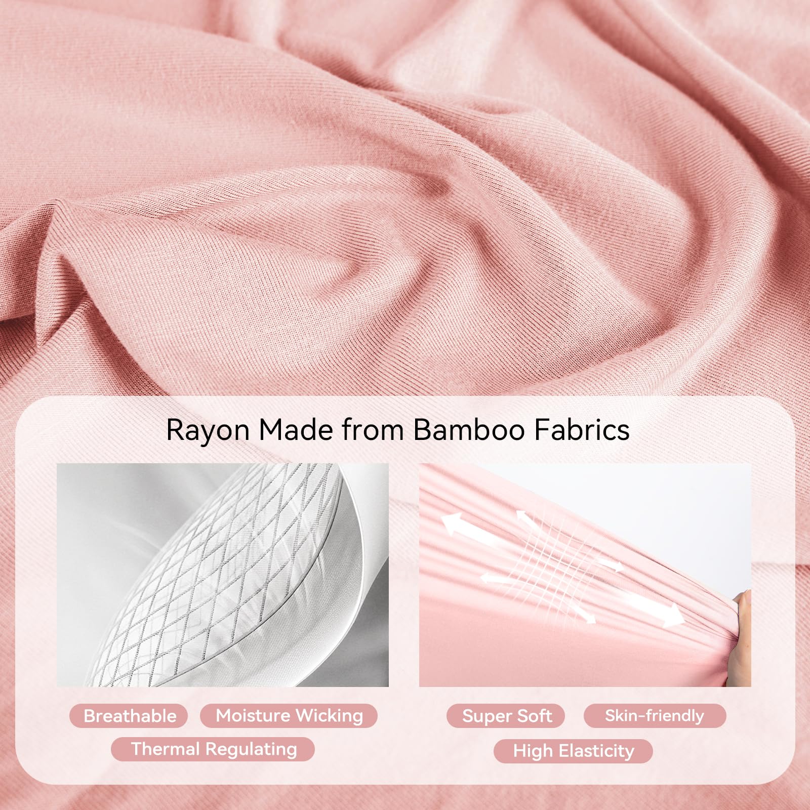EasyFi bamboo sleep sack with 2-way zipper for easy diaper changes.