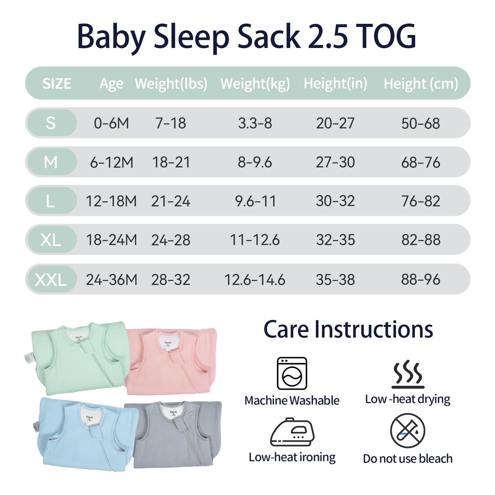 EasyFi breathable inner lining keeps baby comfortable during naps.