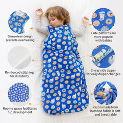 EasyFi sleeveless sleep sack design reduces overheating risk.