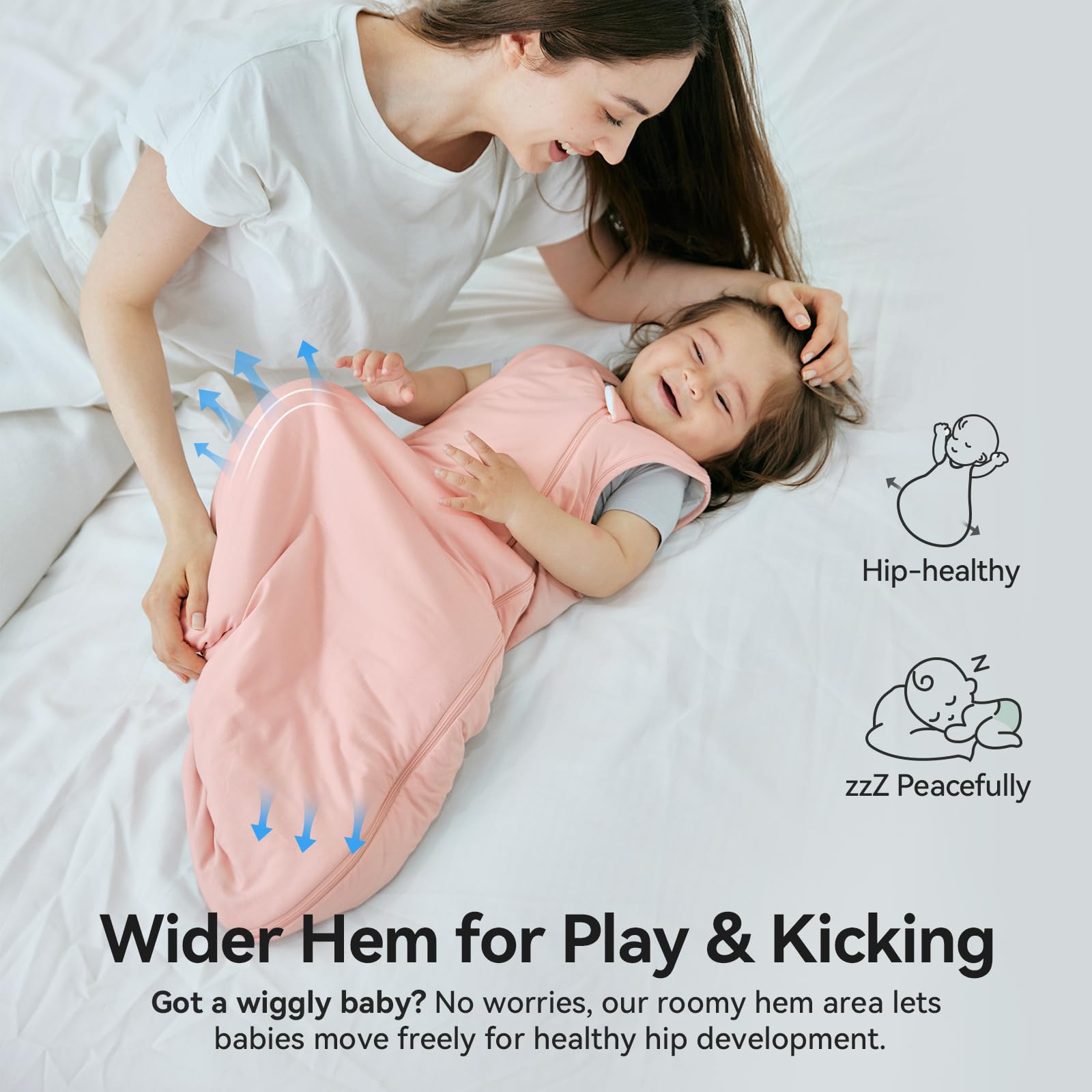 EasyFi zipper protector helps prevent face scratches during sleep.