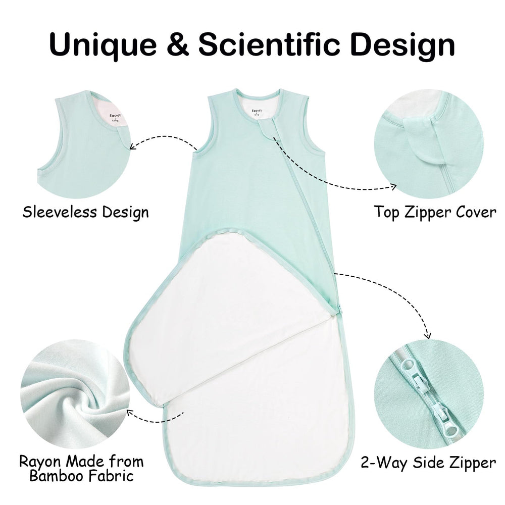 EasyFi sleep sack worn by a baby for cozy nighttime rest