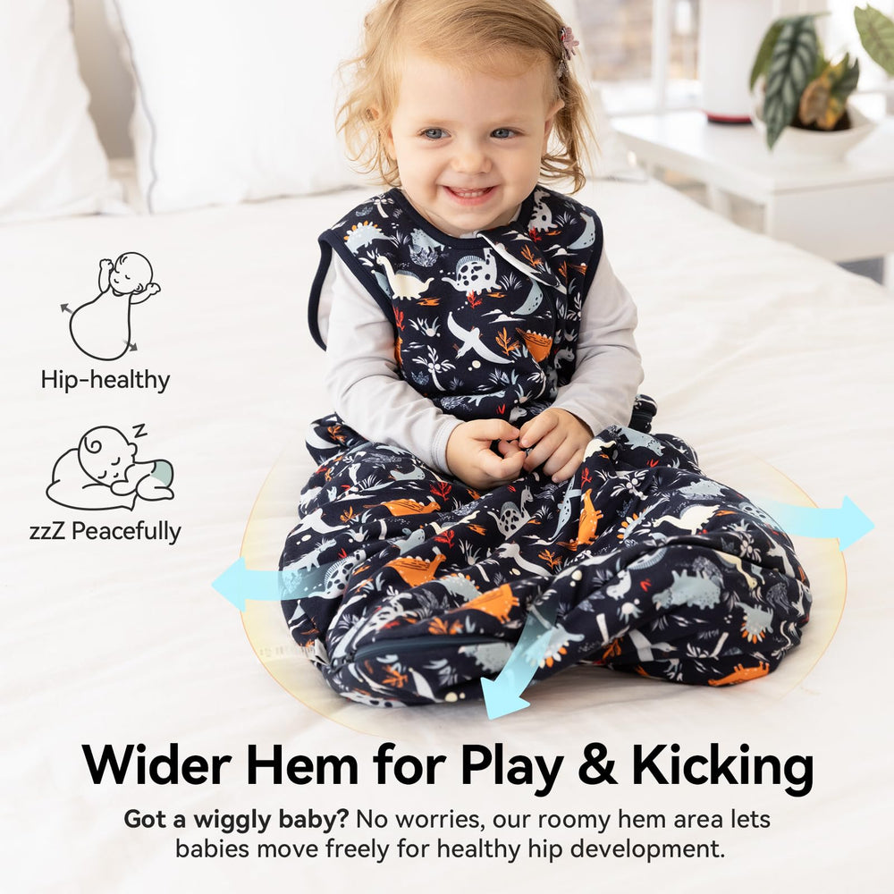 EasyFi Sleep Sack leg-room area enabling comfortable movement