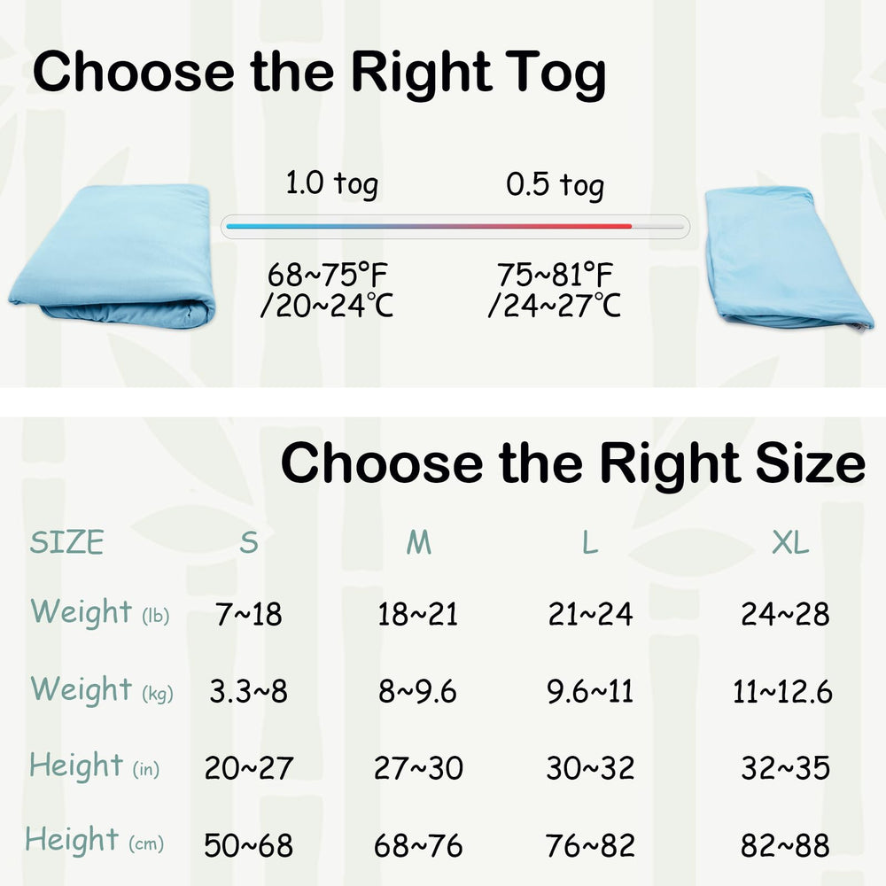 EasyFi Sleep Sack blue is machine washable for easy care.