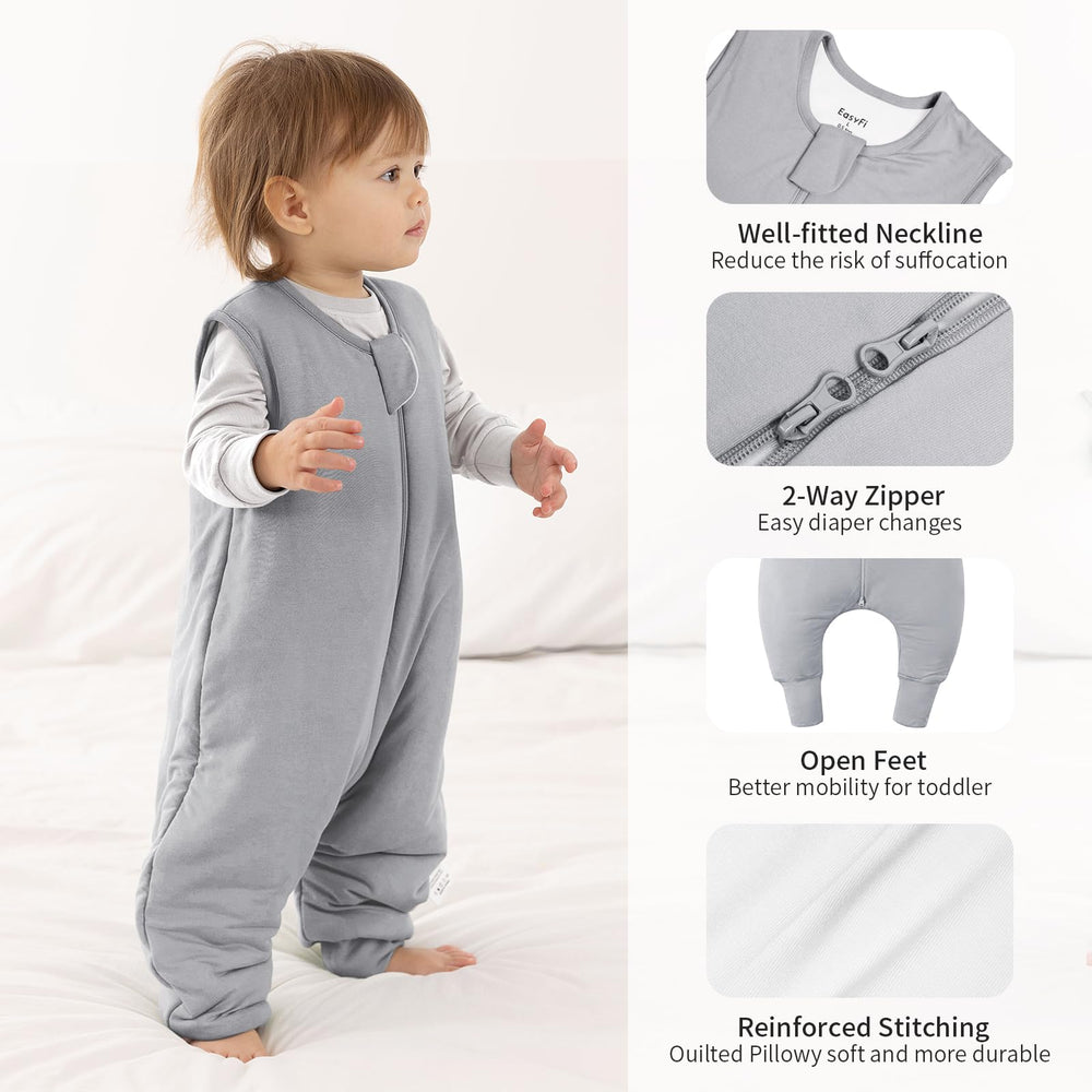 EasyFi sleeveless design reduces overheating while crawling and playing.