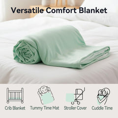 EasyFi Supersoft bamboo blanket suitable for crib use and daily comfort
