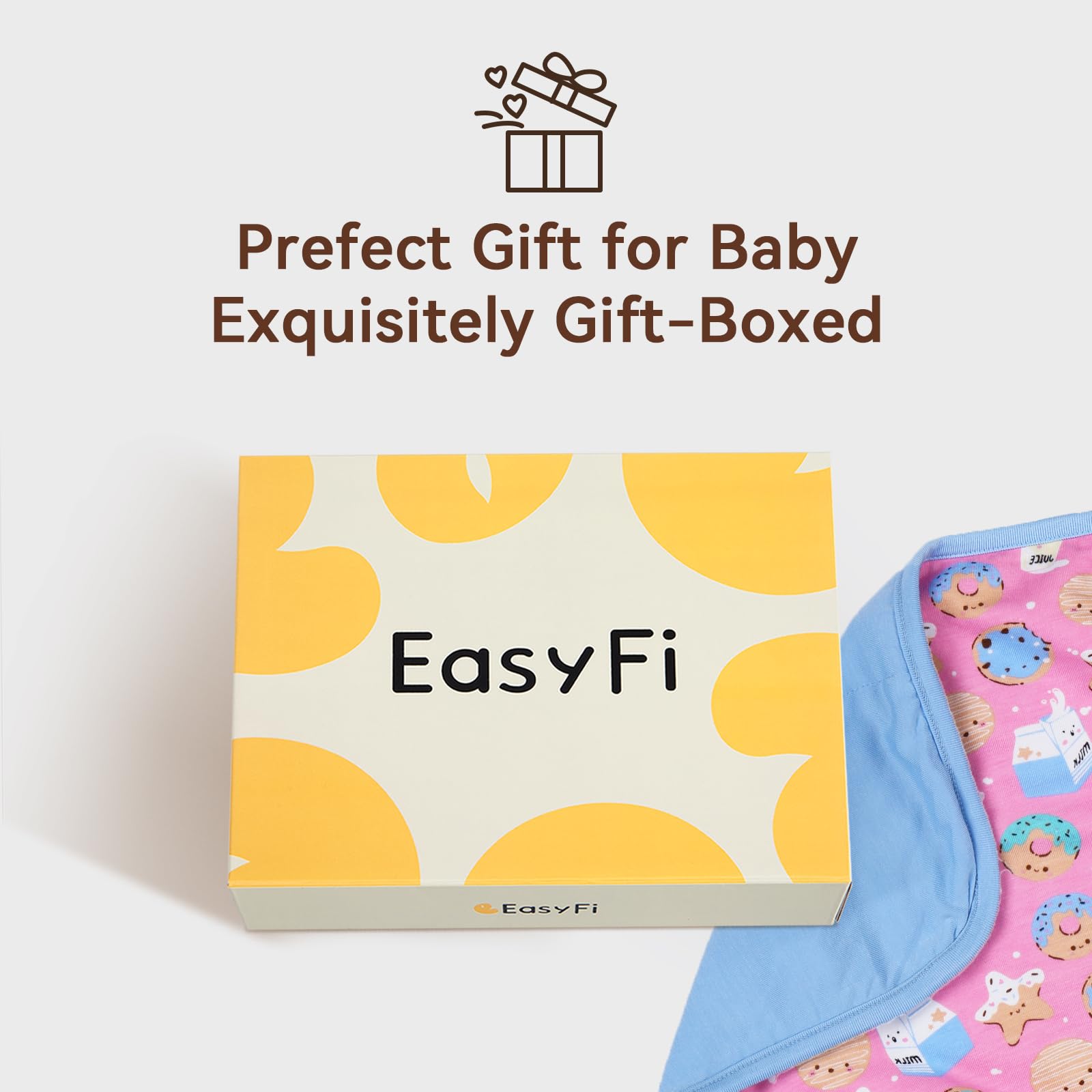 EasyFi care shot showing machine washable fabric and reinforced seams.