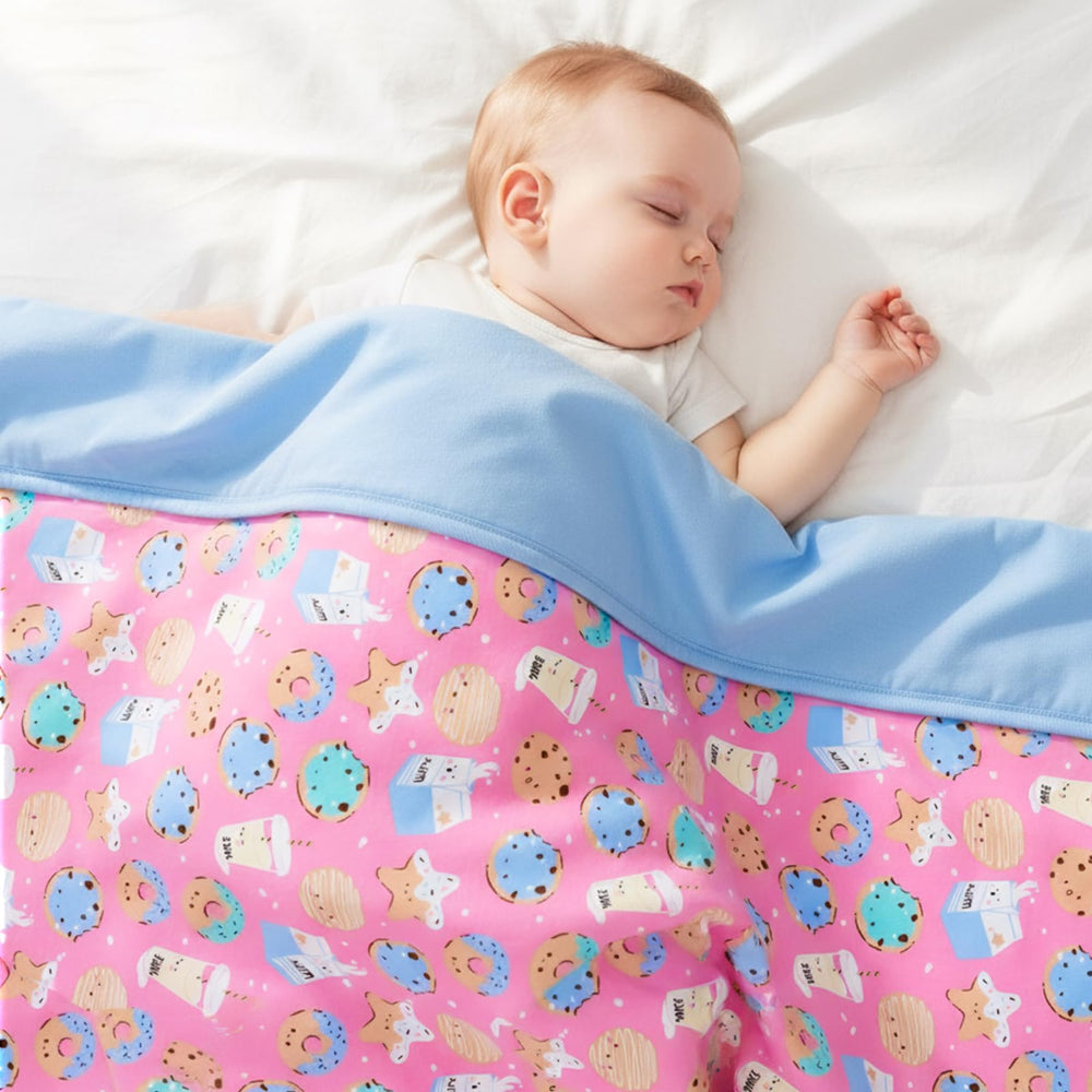 EasyFi 30x40 pink dessert blanket patterned for gentle warmth.