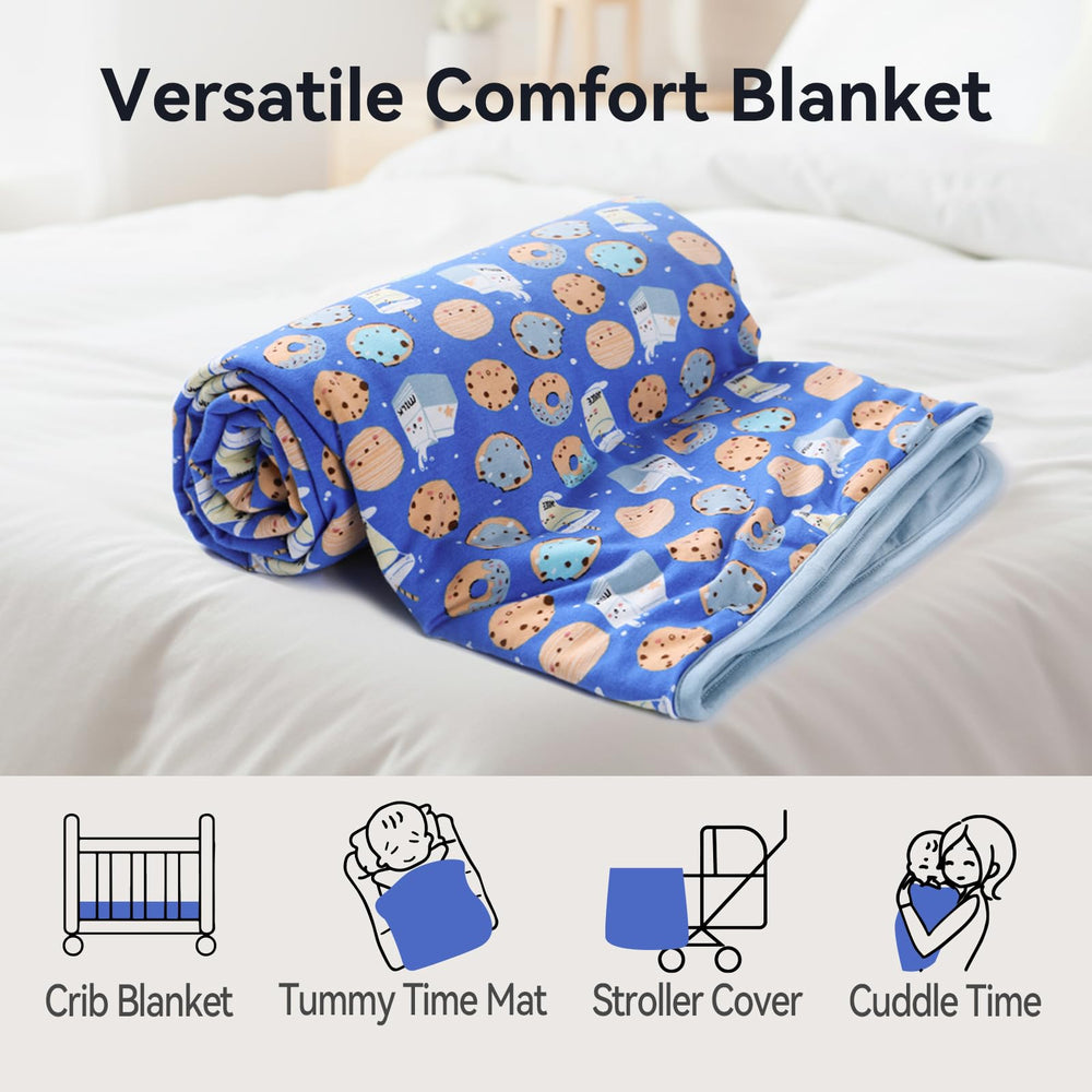 EasyFi Supersoft Blanket stroller-use demonstrates lightweight warmth during outings.