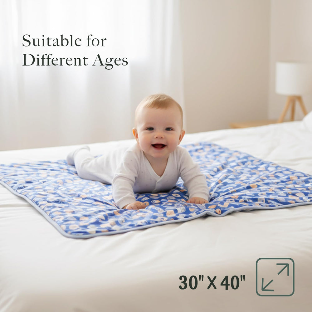 EasyFi Supersoft Blanket texture-closeup emphasizes luxurious bamboo softness.