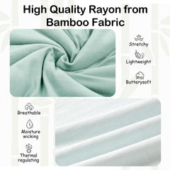 EasyFi sleep sack bamboo fabric feels buttery soft against a newborn's skin.