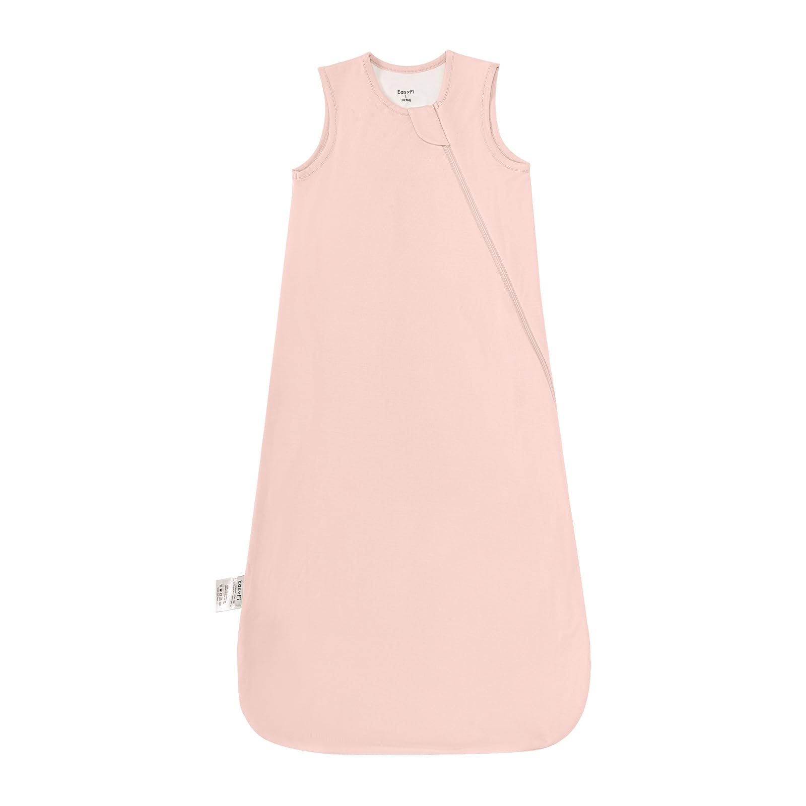 EasyFi Supersoft bamboo sleep sack front view showing cozy all-season wear for babies.