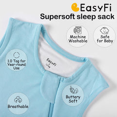 EasyFi breathable bamboo blend detail emphasizing year-round comfort