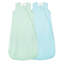 EasyFi supersoft sleep sack in green and blue offers gentle comfort for toddlers
