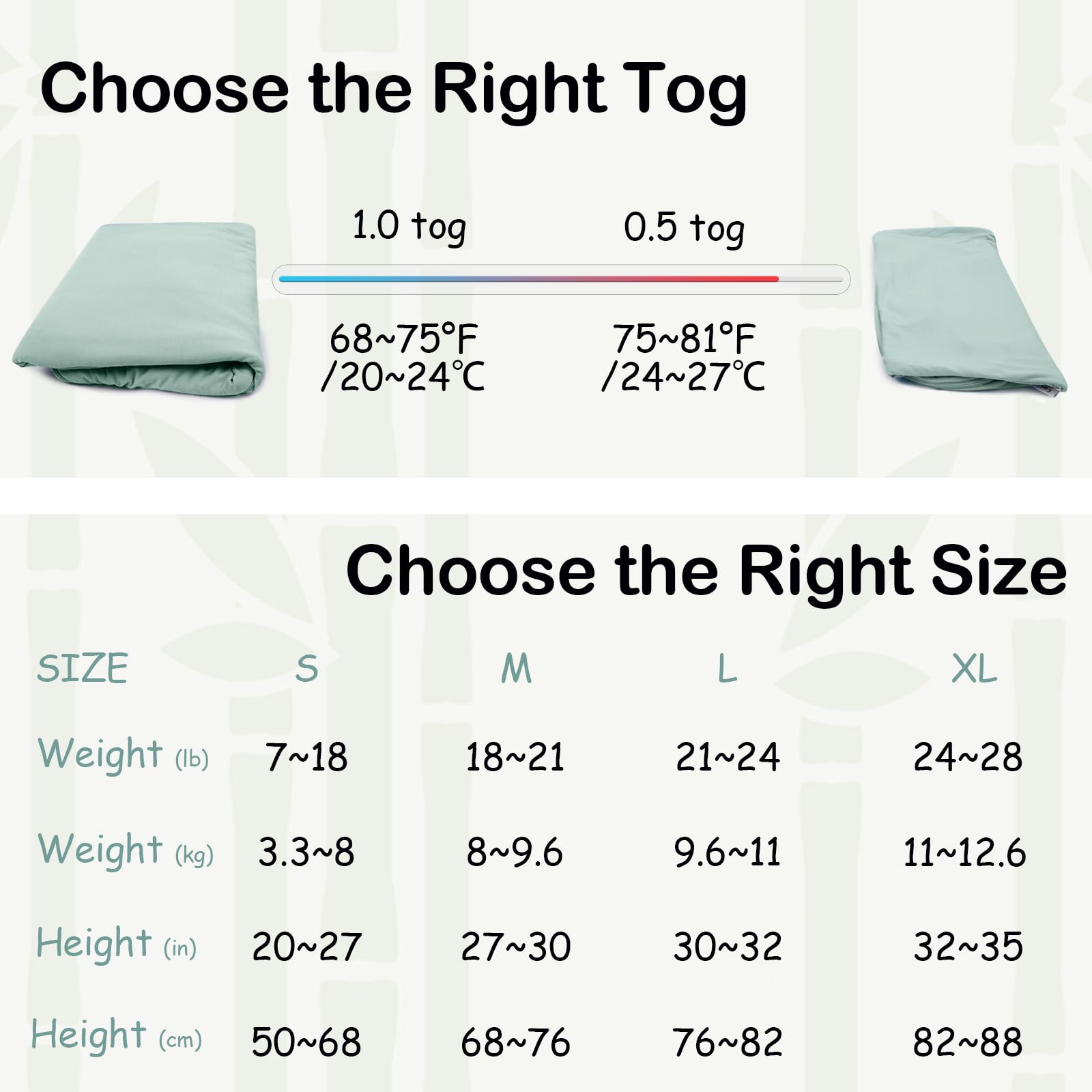 EasyFi green color adds a soft nursery touch to bedtime outfits.