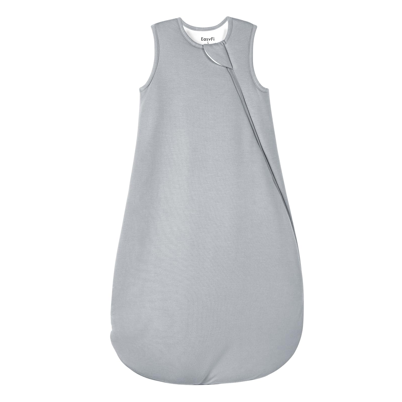 EasyFi sleep sack with a two-way zipper for quick diaper changes.