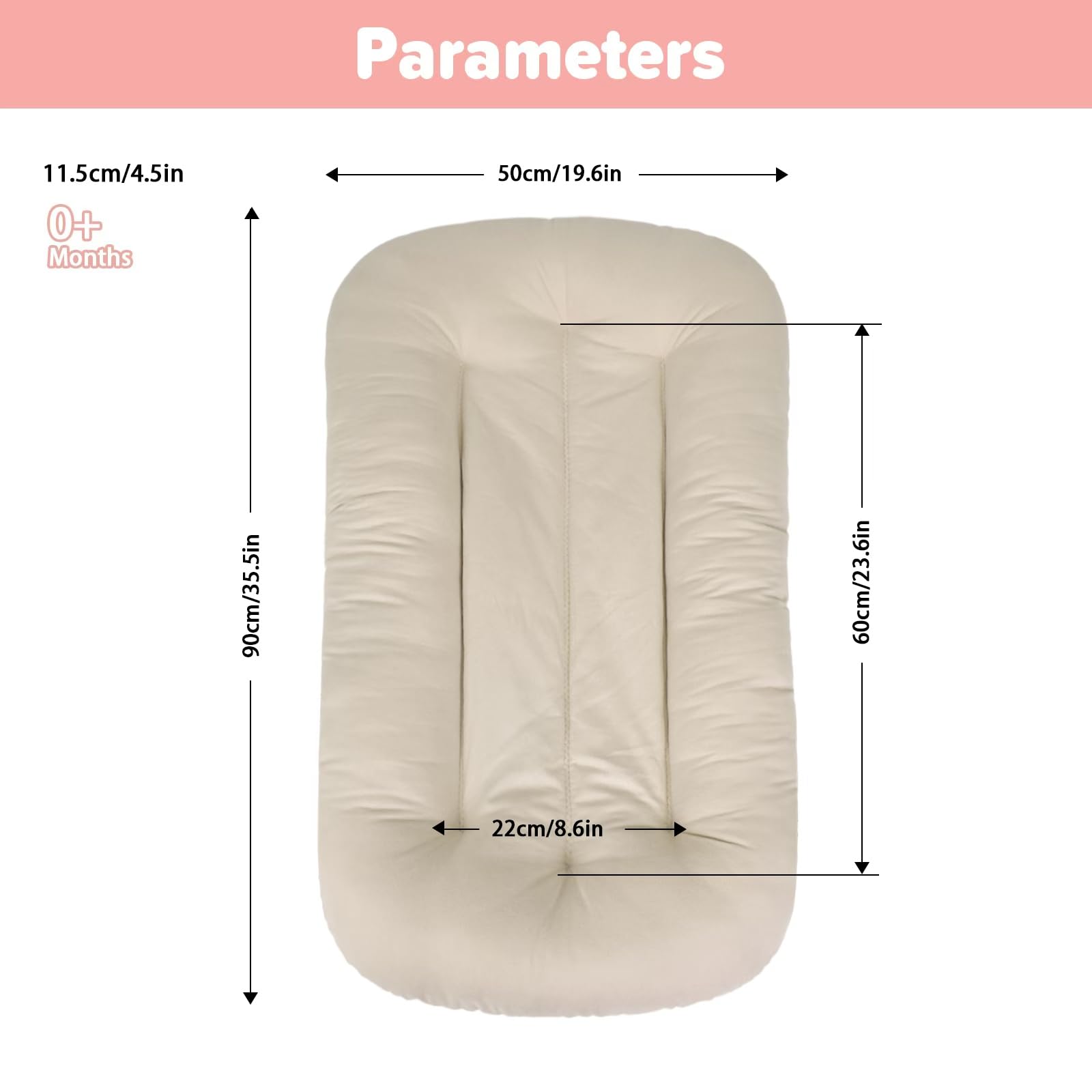 EASYFORALL lounger uses CPC and CPSIA-certified materials for safety and peace of mind.