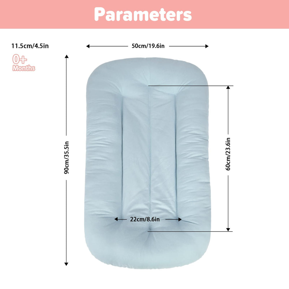 Lightweight, portable lounger from EasyforAll ready for travel.