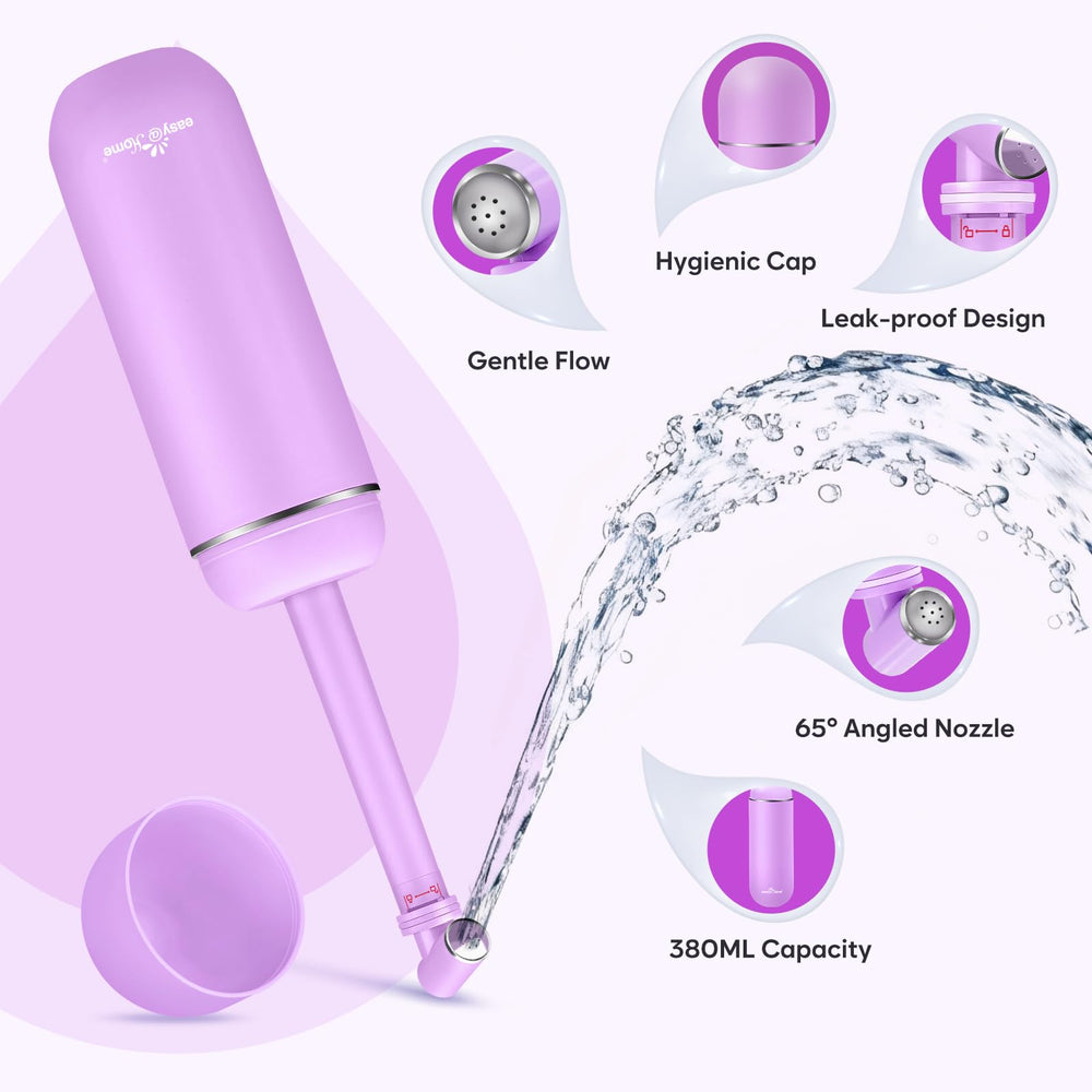 EPB-01 65-degree angled nozzle enables gentle, precise cleansing
