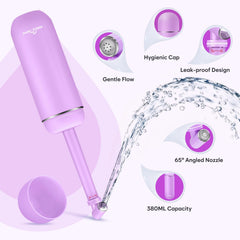 EPB-01 65-degree angled nozzle enables gentle, precise cleansing