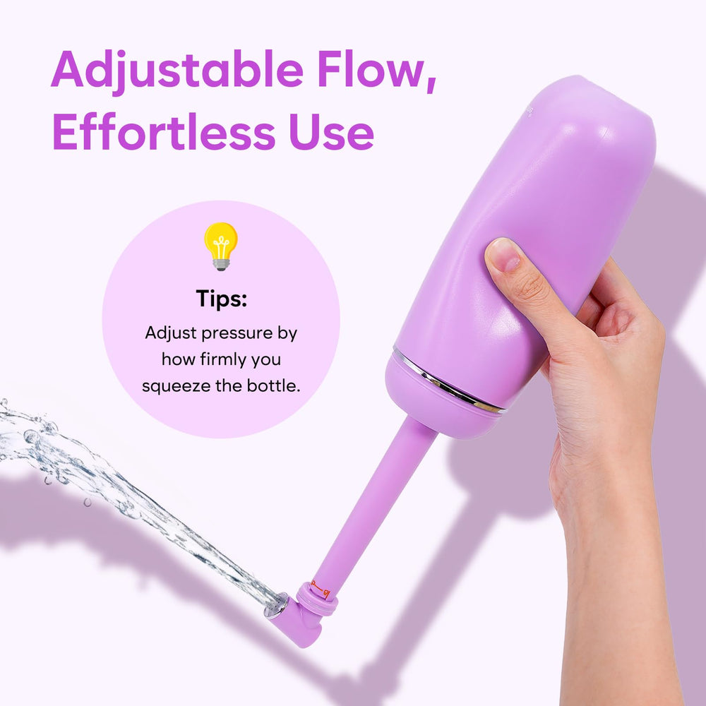 Leakproof and dustproof cap protects nozzle during travel
