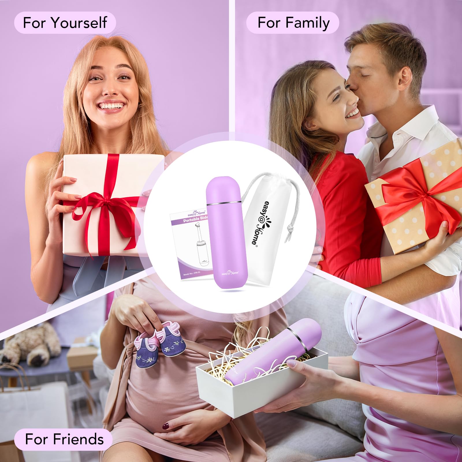 Versatile cleansing bottle suitable for camping, period freshness, and more