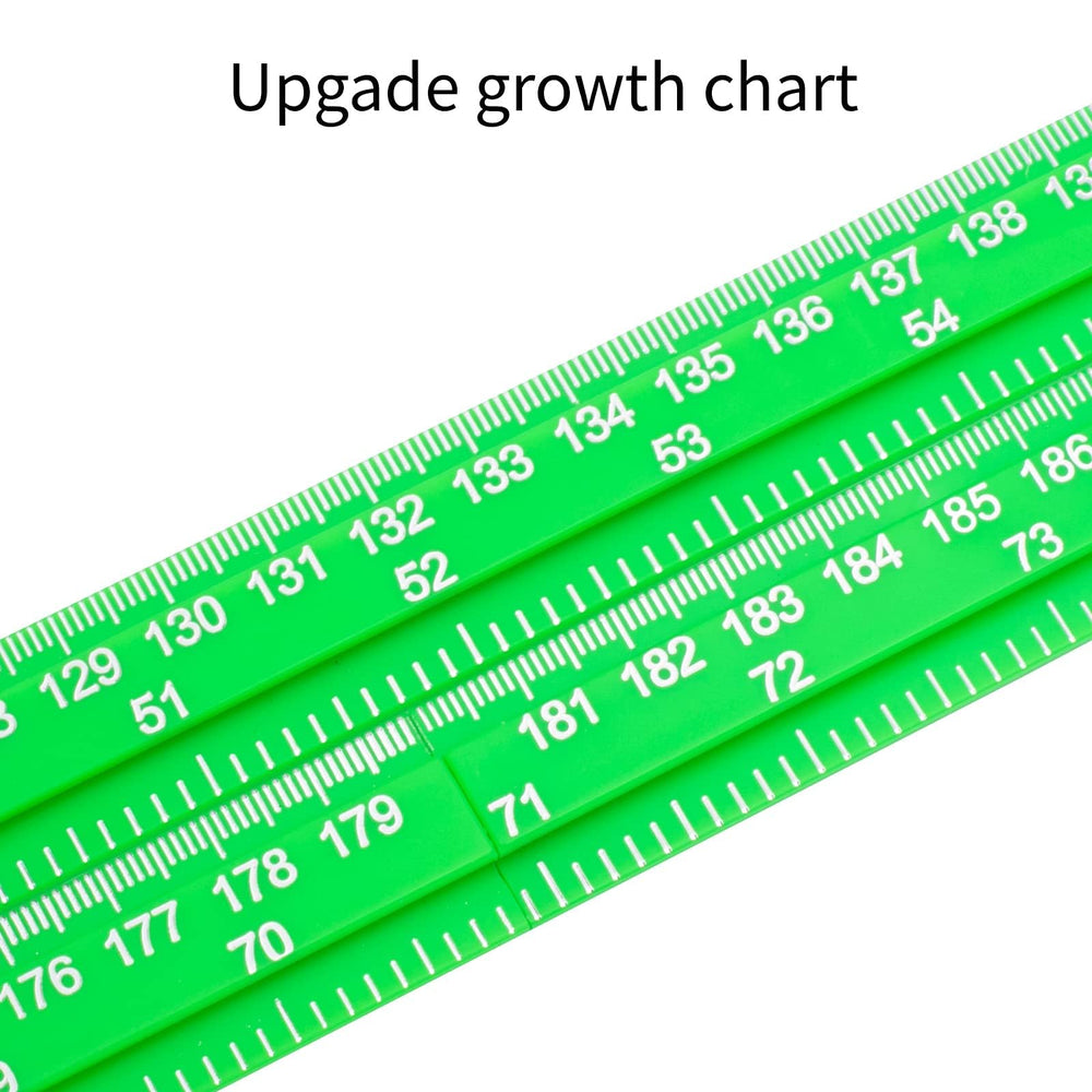EASYXQ green height ruler brightens nursery decor