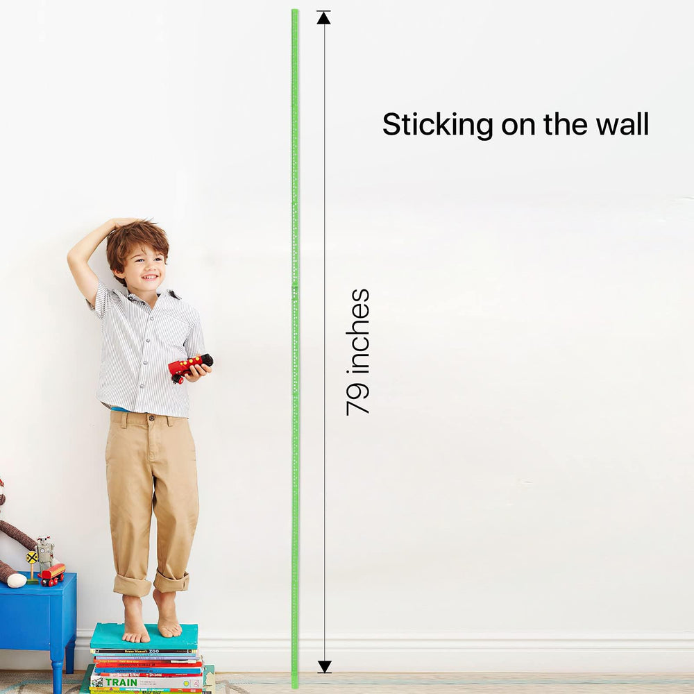 EASYXQ splicing measuring ruler with modular sections for tall kids