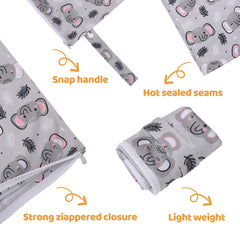 Eaxin durable fabric resists tears and fading after washing.
