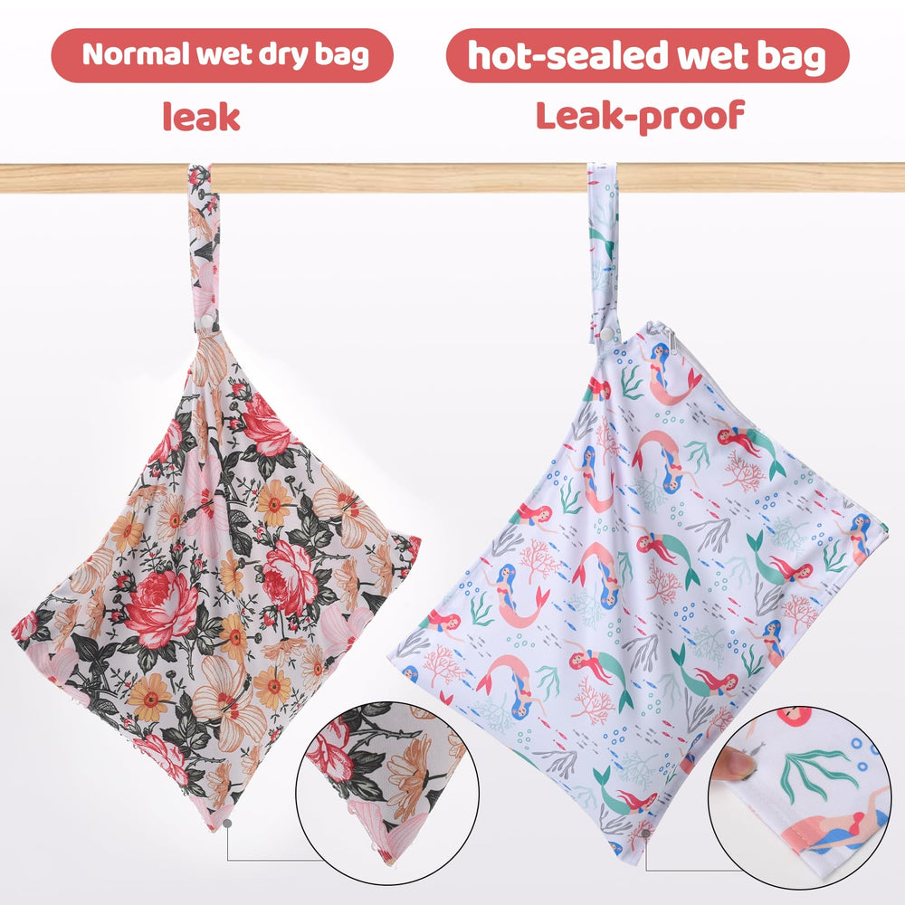 eaxin Mermaid wet bag supports multi-use needs from pool to gym to beach